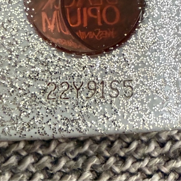 Yves Saint Laurent Black Opium Eau de Parfum Glitter Miniature Travel Size 7.5ml - Picture 10 of 12